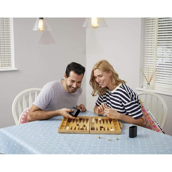 Wooden Backgammon Set - Golf Gifts UK - Golf wrapped up
