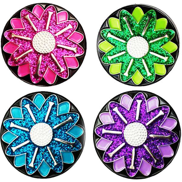 Sparkly Ball Markers in Presentation sleeve - Golf Gifts UK - Golf wrapped up