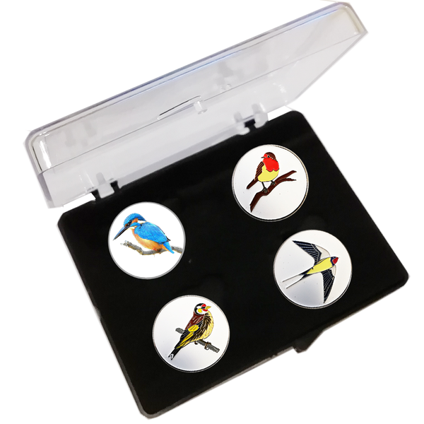 Birdie Ball Marker Set - Golf Gifts UK - Golf wrapped up