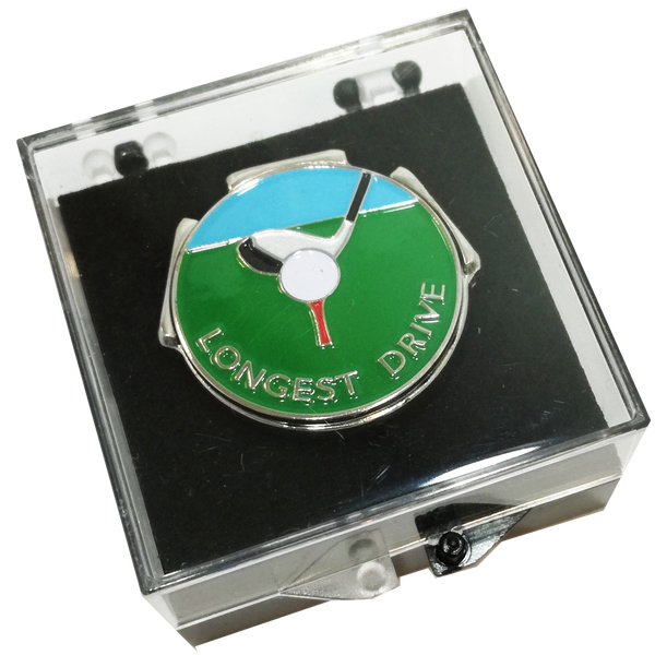 Longest Drive Visor Clip - Golf Gifts UK - Golf wrapped up