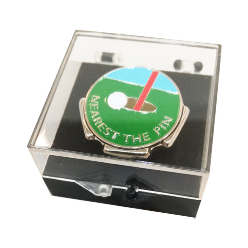 Nearest the Pin Visor Clip - Golf Gifts UK - Golf wrapped up