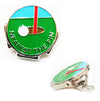 Nearest the Pin Visor Clip and Ball Marker in Presentation Sleeve - Golf Gifts UK - Golf wrapped up