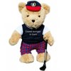 Oldest Swinger in Town Golfing Teddy Bear (boy) - Golf Gifts UK - Golf wrapped up