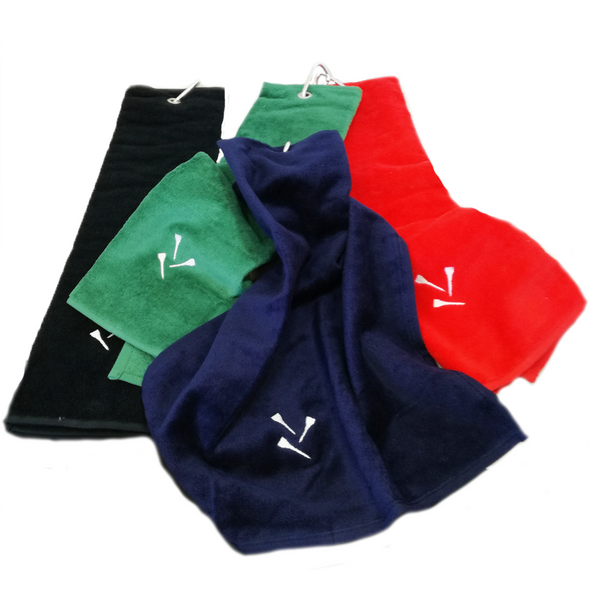 Luxury Tri-fold Towels - Golf Gifts UK - Golf wrapped up