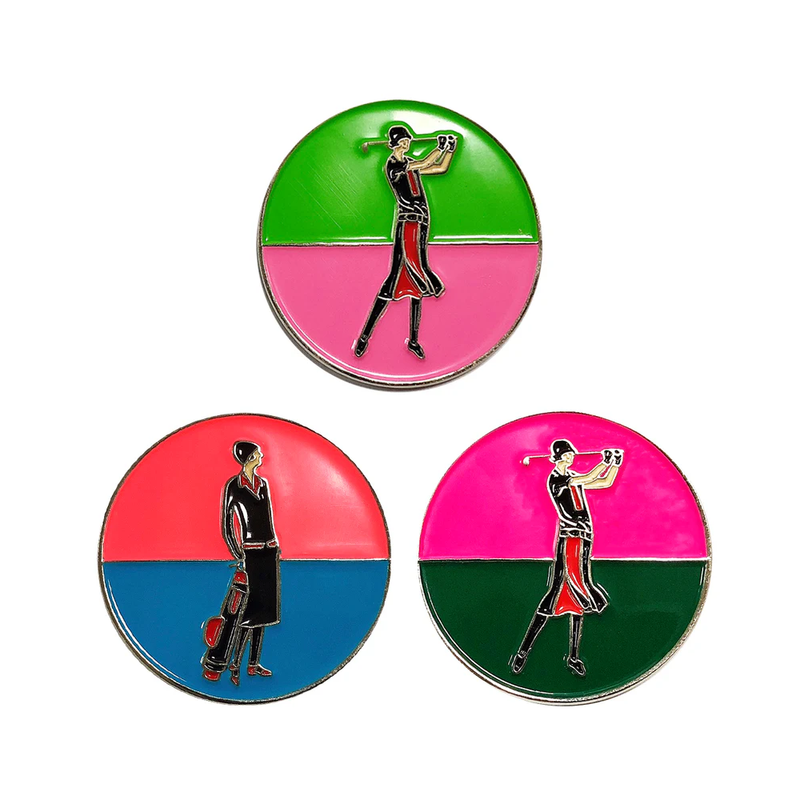 Art Deco Lady Golfer Gift Box - Golf Gifts UK - Golf wrapped up