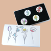 Garden Flower Ball Markers in Presentation Sleeve - Golf Gifts UK - Golf wrapped up