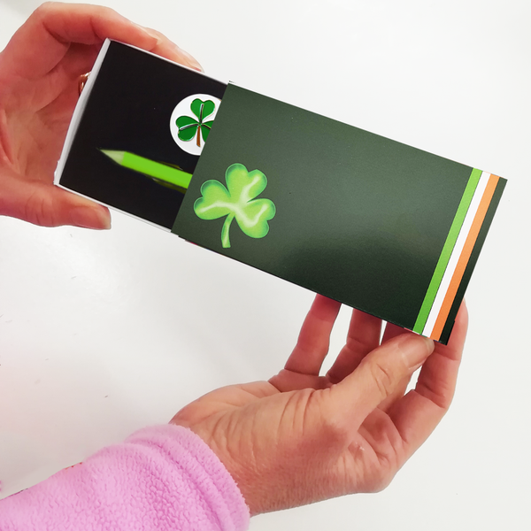 Irish Ball Marker and Pencil Presentation Sleeve - Golf Gifts UK - Golf wrapped up