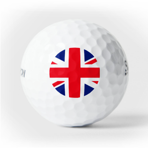 Union Jack Golf Ball - sleeve of 3 - golfprizes