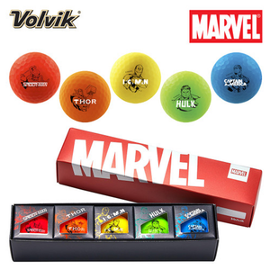 Volvik VIVID Marvel 5 Ball Gift Set