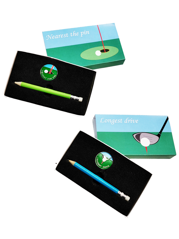 Nearest the Pin and Longest Drive Presentation Sleeves - Golf Gifts UK - Golf wrapped up