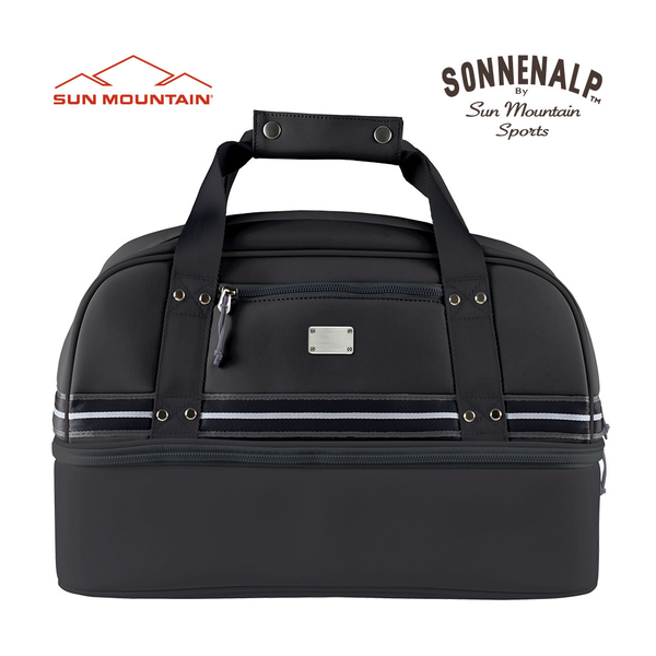 Sonnenalp Mid Stripe Boston Holdall + FREE MICROFIBRE GOLF TOWEL