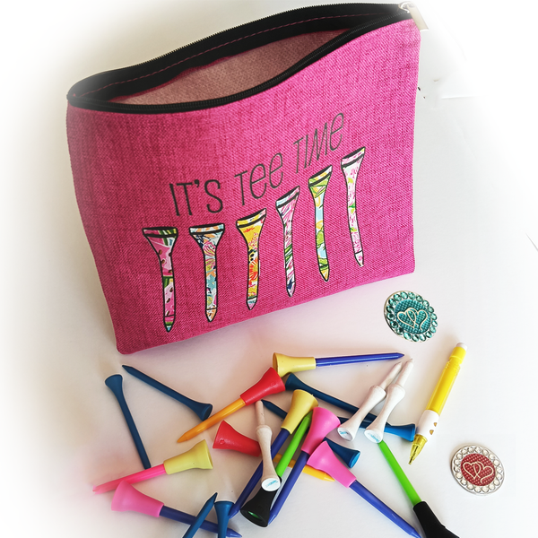 It's Tee Time Gift Pouch - Golf Gifts UK - Golf wrapped up