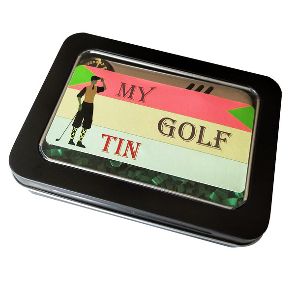 Golfer's Christmas TIn - Golf Gifts UK - Golf wrapped up