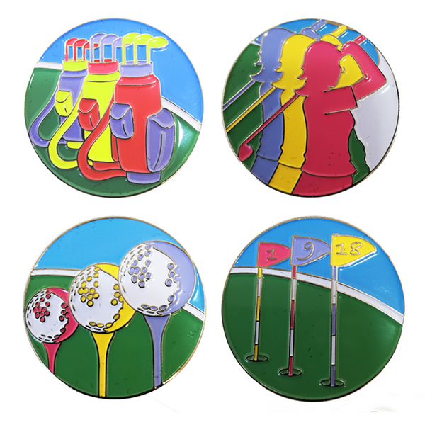 Art of Golf Ball Marker - Golf Gifts UK - Golf wrapped up