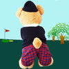 You drive me crazy Golfing Teddy Bear (boy) - Golf Gifts UK - Golf wrapped up
