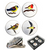 Birdie Ball Markers and Visor Clip