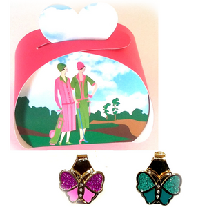 Butterfly Visor Clip in Gift Box