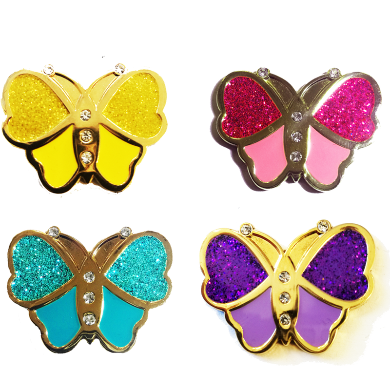 Butterfly Crystal Ball Marker Set - Golf Gifts UK - Golf wrapped up