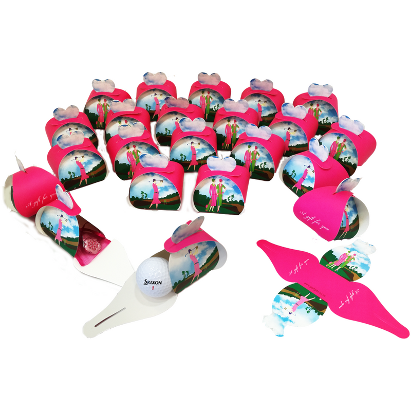 Art Deco Presentation Boxes - pack of 10 - Golf Gifts UK - Golf wrapped up