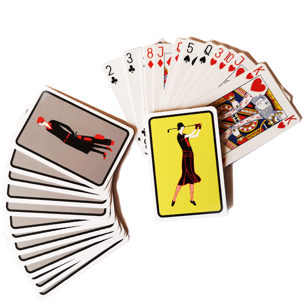 Golfers' Playing Cards - Golf Gifts UK - Golf wrapped up