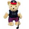 You drive me crazy Golfing Teddy Bear (boy) - Golf Gifts UK - Golf wrapped up