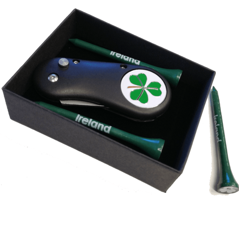 Irish Divot Tool and Tee Set - Golf Gifts UK - Golf wrapped up
