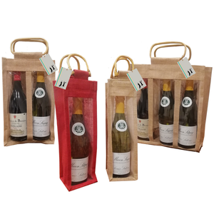 Jute Bottle Bags