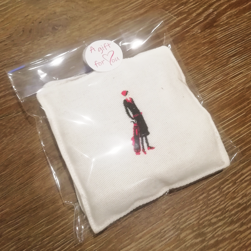 Two Art Deco Lavender Sachet - Golf Gifts UK - Golf wrapped up