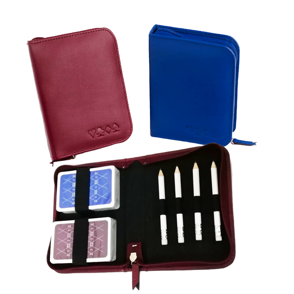 Leather Bridge Gift Set - Golf Gifts UK - Golf wrapped up