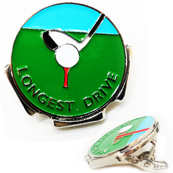 Longest Drive Visor Clip - Golf Gifts UK - Golf wrapped up