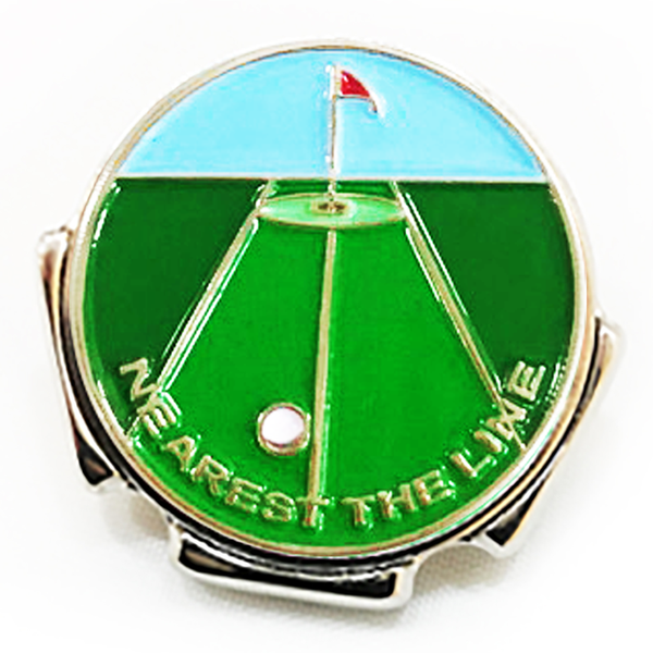 Nearest the Line Visor Clip - Golf Gifts UK - Golf wrapped up