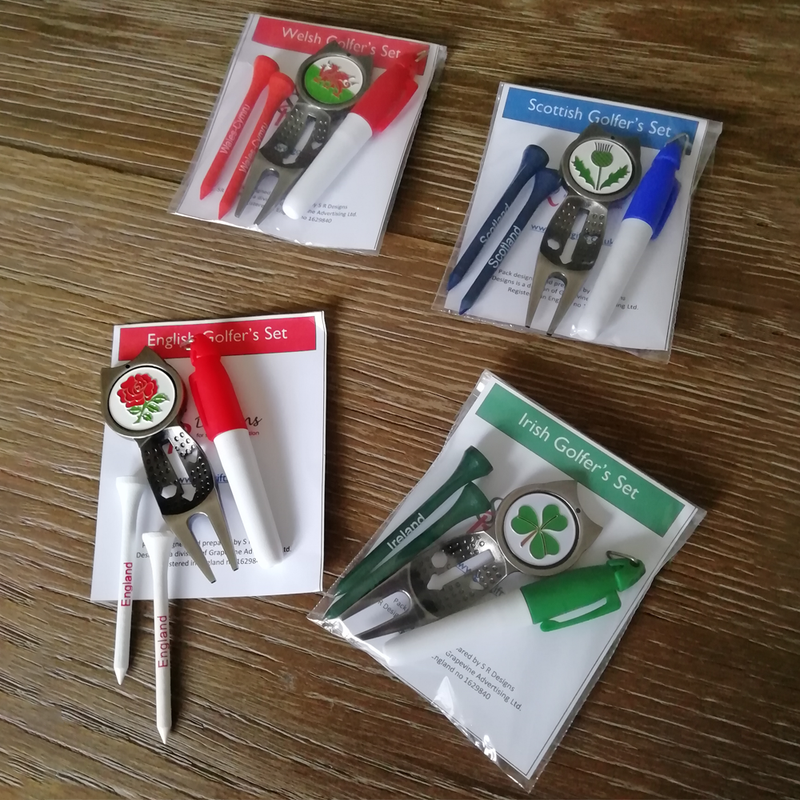 Patriotic Golfer's Set - Golf Gifts UK - Golf wrapped up