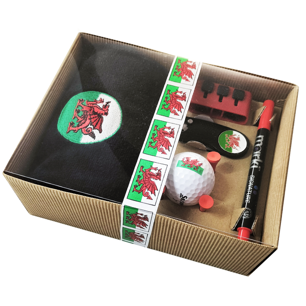 Welsh Golf Gift Box - Golf Gifts UK - Golf wrapped up