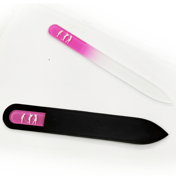 Bohemian Glass Nail File - Golf Gifts UK - Golf wrapped up
