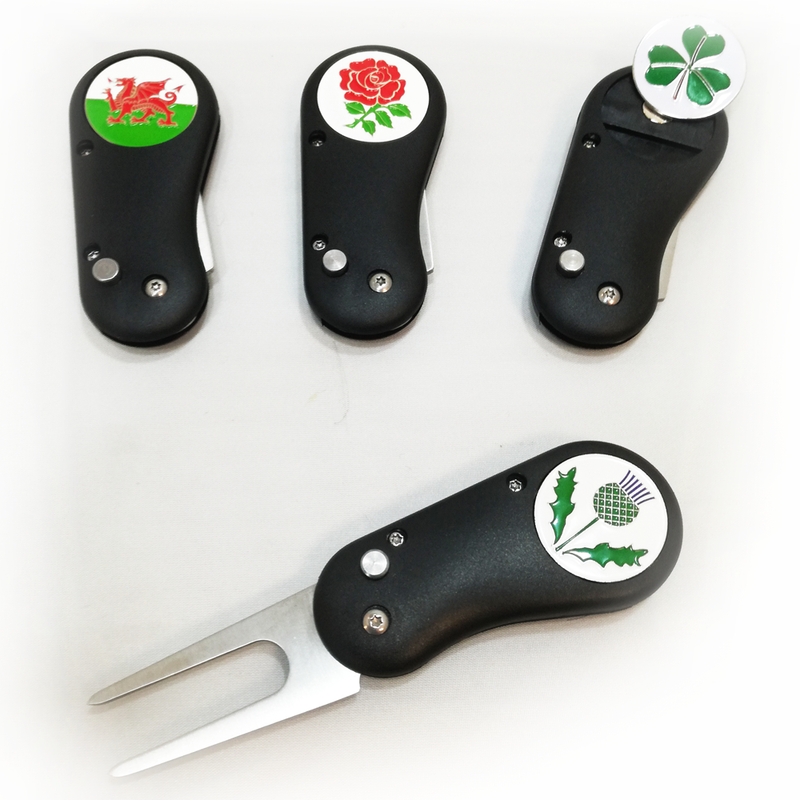Patriotic Divot Tool and Ball Marker - Golf Gifts UK - Golf wrapped up