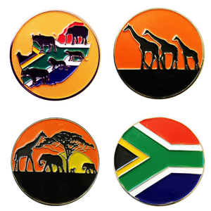South African Ball Markers in Presentation Sleeve
