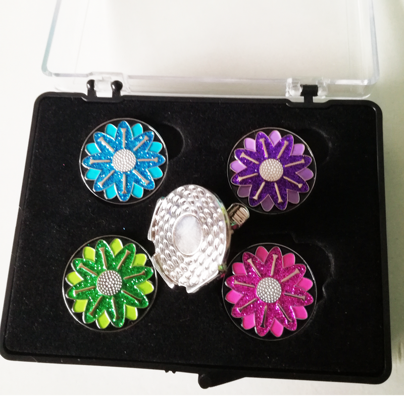 Sparkly Ball Markers and Visor Clip - Golf Gifts UK - Golf wrapped up